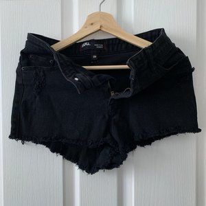 BDG Black Denim Jean Short High Cheeky SIze 29